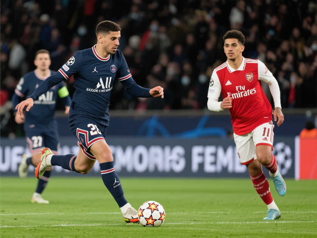 巴黎双响逆转！2-1力克阿森纳总比分3-1晋级决赛，法比安惊艳世界波阿什拉夫破门